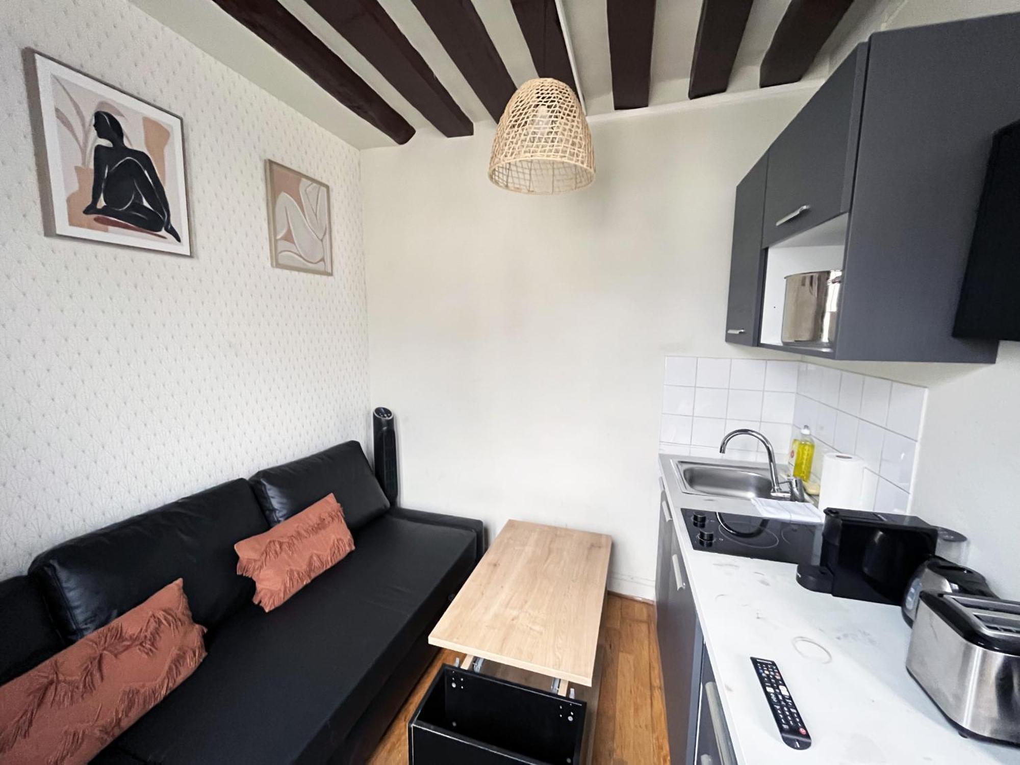 164 - Charming Studio In Center Of Parijs Buitenkant foto